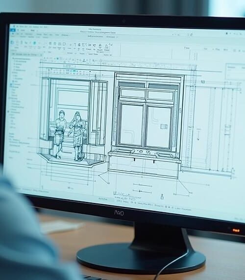 Glass Layout Drawings